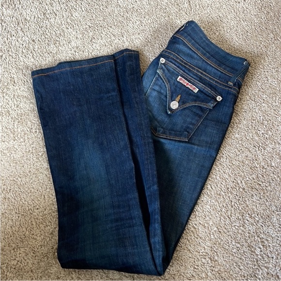 Hudson cotton blend blue jeans - Picture 3 of 9